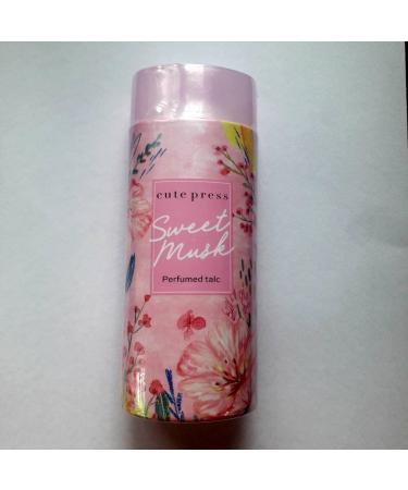 Cute Press Sweet Musk Perfumed Talcum Body Powder - 100g - Buy Online on GoSupps.com