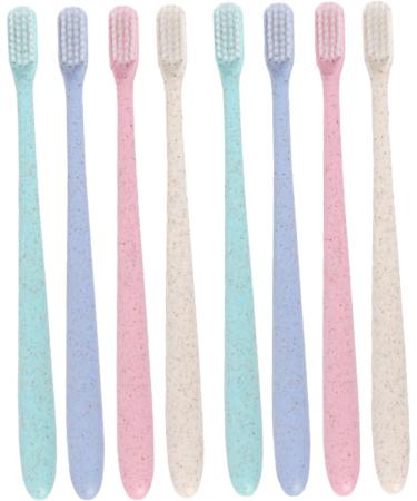 Buy Gatuida 8-Piece Travel Toothbrush Set - Portable Hanging Design with Caps - Ideal for Couples | International Shipping Available - Buy Online on GoSupps.com