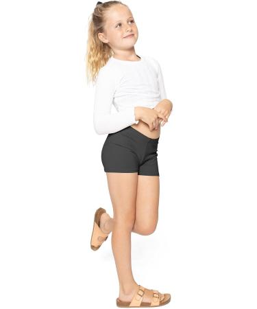 STRETCH IS COMFORT Girl's Oh So Soft Booty Shorts 2 Pack in Black - Size 10 - Buy Online on GoSupps.com