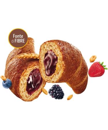  Italian Gourmet E.R. Misura Multicereali Cornetti Ai Frutti Di Bosco Pack of 12 croissants with multigrain berries | With aged grains 298 g + Polpa Italian Gourmet 400 g - Buy Online on GoSupps.com