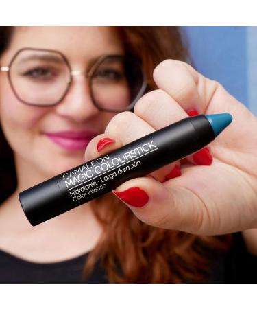  CAMALEON Camaleon Cosmetics Magic Colourstick Long-Lasting Lipstick Blue 4g - Buy Online on GoSupps.com