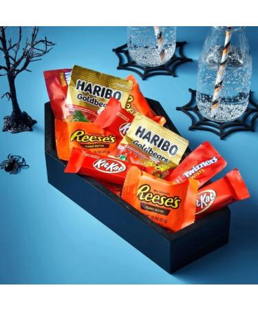 Hershey s Halloween Candy Snack Size Assortment - (Pack of 85) - Includes Reese s Kit Kats Hershey s Twizzlers and Haribo - Perfect for Trick-or-Treating and Halloween Parties - Buy Online on GoSupps.com