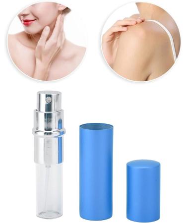 Verdant Touch Travel Perfume Bottle Aluminium Alloy Perfume Atomizer Spray Bottle 5ml Refillable Leakproof Portable Blue - Buy Online on GoSupps.com