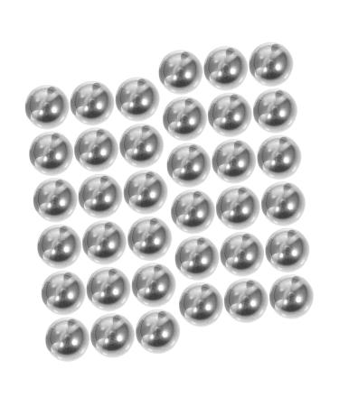 Ipetboom Mixing Tools 5 Nail Stirring Stainless Nail Polish Paint Mixing Balls Mixing Agitators Nail Gel Polish Nail Polish Mixer Balls Multifunction Nail Stainless Steel Mixing Bottle