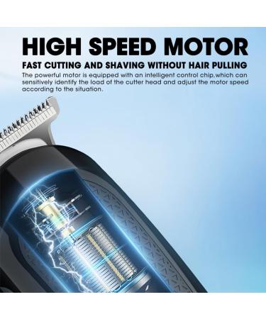 Multifunctional Hair Clippers Set - IPX7 Waterproof USB Electric Shaver & Nose Hair Trimmer for Household Use - Buy Online on GoSupps.com