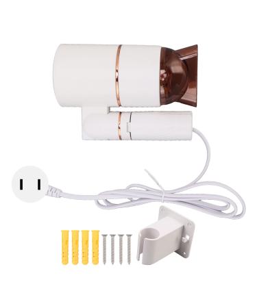 Ionic Hair Blow Dryer Negative Ions Blow Dryer Cold Hot Air Thermostatic Lazy Hair Dryer Salon Styling Tool Fast Drying for Hair Care(US Plug 110v)