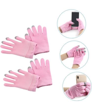 minkissy Moisturizing Spa Gloves 6 Pairs Moisturizing Gloves Miss Moisturiser Pink Polyester White Gloves Touch Screen Hand Gloves - Buy Online on GoSupps.com