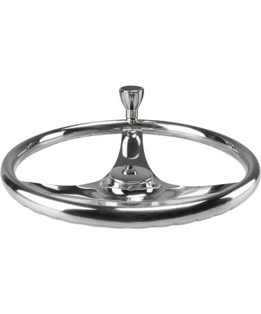 NovelBee 13-1/2 3 Spoke Stainless Steel Boat Steering Wheel with Control Knob and Cap - Buy Online on GoSupps.com