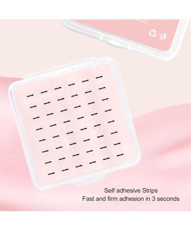144 Self Adhesive Lash Strips Waterproof Reusable No Glue Allergy-Free | Strong Hold Fake Eyelash Tape | Easy Removal - Buy Online on GoSupps.com