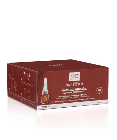 MartiDerm - Hair System Ampoules antichute 14 amp