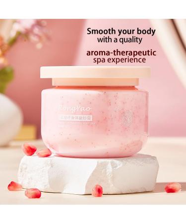 Pomegranate Seed Body Scrub - Hydrating Exfoliant for Smooth Skin Reduces Spots & Large Pores 8.8 oz | SU-019 - Buy Online on GoSupps.com