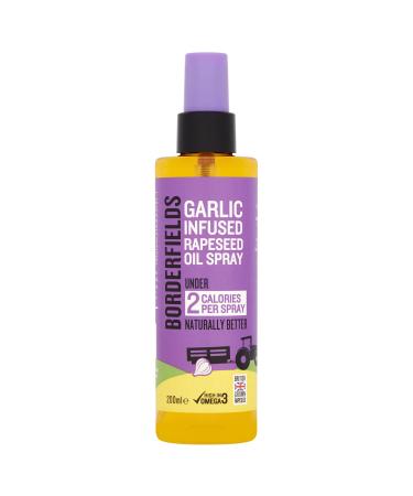 Borderfields Garlic Infused Rapeseed Oil Spray 200 ml Garlic Spray