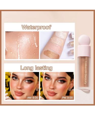 Buy Liquid Highlighter Stick - Waterproof Luminous Body Shimmer for Face & Contour - #2 Starlight 0.26 Fl Oz - Buy Online on GoSupps.com