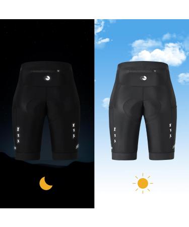 X-Tiger Men's 5D Padded Bicycle Shorts - Elastic Breathable Fast-Drying with 3 Pockets | XL Size Perfect for Cyclists - Buy Online on GoSupps.com