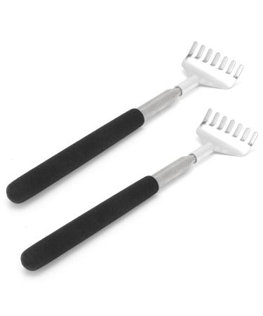 2 Pack Retractable Portable Stainless Steel Back Scratcher 20-68cm