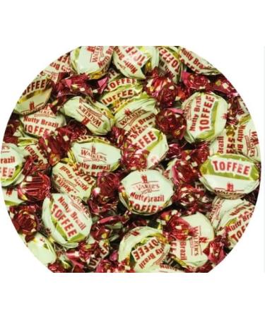 Walkers Nonsuch Nutty Brazil Toffees 250g Delicious Tasty And Twisty Treat Gift Hamper For Birthday Christmas Sold By Kidzbuzz - Buy Online on GoSupps.com