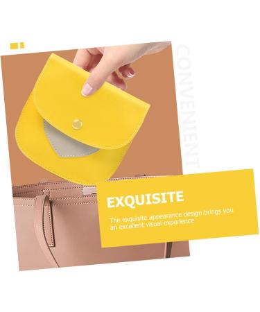 4-Piece Women's Bandage & Menstrual Storage Bag Set | Stylish Leather Cosmetic Bags for Teens & Students - 14x13.5cm - Buy Online on GoSupps.com