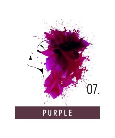 Funky Color Purple 07 - Semi-Permanent Hair Color | Vibrant 28 Shades for Bold Looks - Buy Online on GoSupps.com