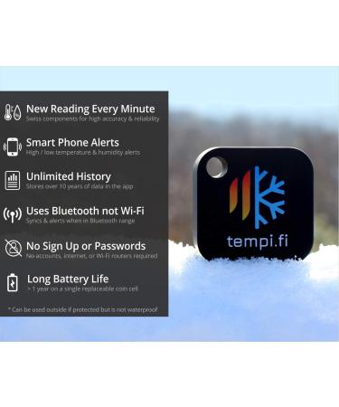 tempi.fi Wireless Temperature and Humidity Sensor - Buy Online on GoSupps.com