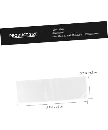Angoily 100 Sheets Hair Dye Release Paper Hair Coloring Paper Diy Hair Dye Paper Mini Top Hat Headband T Tool Hair Foils Barber Shop Tool Hair Removal White Hairdressing Tool - Buy Online on GoSupps.com