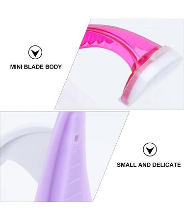 Intimate Area Trim Shaver Set | Bikini Shaver & Facial Tools for Women | Skin Care Trimmer & Pubic Razor | Body Hair Cutter - 7x6cm Multiple Colors Available - Buy Online on GoSupps.com