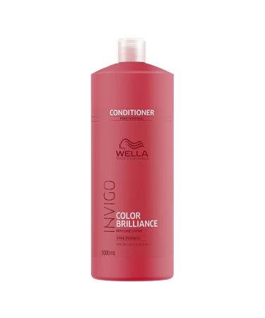 Wella Professionals Invigo Color Brilliance Conditioner for Fine and Normal Hair Professional Hair Care For Coloured Hair 1 L 1 l (Pack of 1) - Buy Online on GoSupps.com