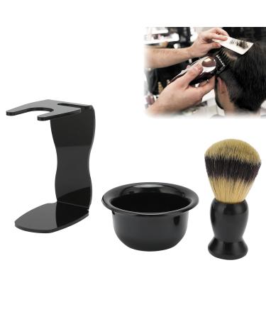 Deluxe Shaving Kit for Men - Shaving Brush Set Beard Bowl & Stand | Premium 3 Pack for Perfect Shaves - Buy Online on GoSupps.com