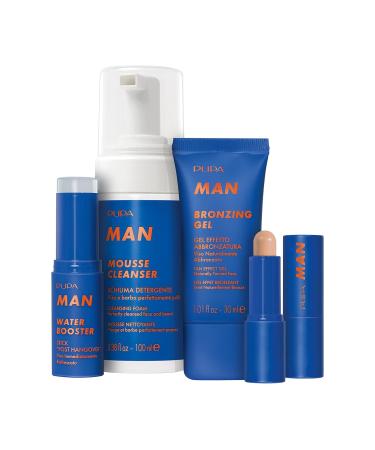 Pupa Milano Bronzing Gel 001 - Tan Effect Liquid Matte Bronzer for Men | Lightweight Formula with Hydrating Coconut Water - 1.01 oz - Buy Online on GoSupps.com