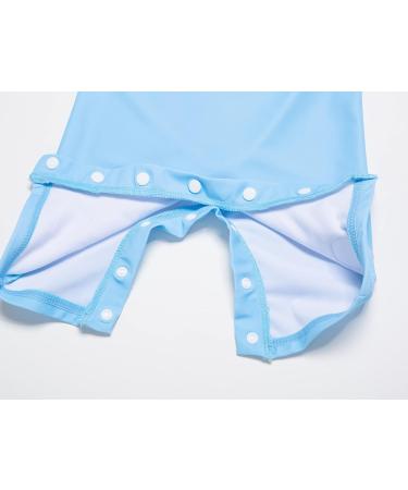 Bonverano Baby Boys Swimsuit Short-Sleeve One Piece with UPF 50+ Sun Protection - 3-6 Months - Buy Online on GoSupps.com