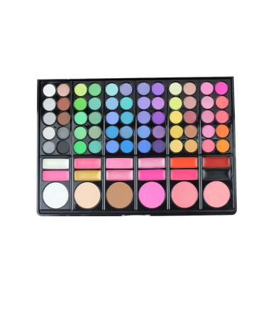 Pro Makeup Gift Set - 78 Color Eyeshadow Palette Blush & Lip Gloss | All-In-One Contouring Kit - Perfect Holiday Gift - Buy Online on GoSupps.com