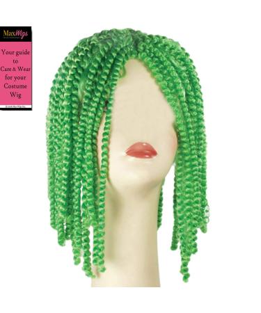 Spring Curl HOT Pink Lacey Wig - Long Tight Spirals for Clowns & Rappers | Costume Wig Care Guide - Buy Online on GoSupps.com