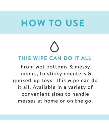 Buy The Honest Company Blue Ikat Plant-Based Wipes - 72 Count | Eco-Friendly & Gentle - Buy Online on GoSupps.com
