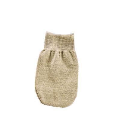 Loelle copper peeling glove - natural copper fiber body sponge browning and dead skin remover reduces cellulite and dark stains reusable peeling sponge - 1 piece of Copper Glove