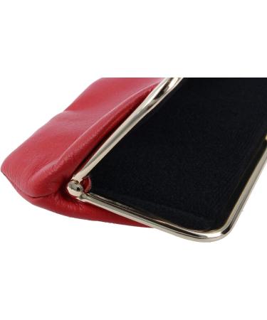 Paule & Knopf JUDITH Elegant Faux Leather Bag Case - Red | Stylish Design & Practical Snap Closure | International Shipping Available - Buy Online on GoSupps.com
