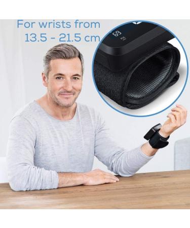 Beurer BC54 Wrist Blood Pressure Monitor | Colour-Coded Risk Indicator | Arrhythmia Detection | Medically Certified | Health Management App | Digital Display - Buy Online on GoSupps.com