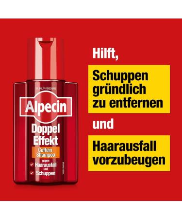  Alpecin Alpecin 3-Pack of Dual-Effect Caffeine Shampoos 200ml - For Hereditary Hair Loss and Dandruff - Suitable for Oily Scalps - Buy Online on GoSupps.com