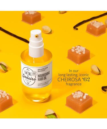 Brazilian Glossy Hair Oil - Nourishing Formula for Silky Smooth Hair - Buy Online on GoSupps.com