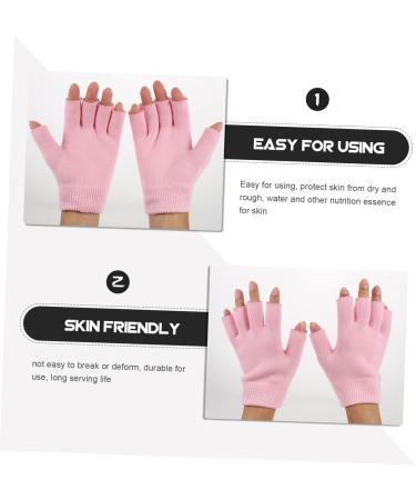 FRCOLOR 7 Pairs Gel Moisturizing Gloves Heated Mittens Women Gloves Hand Moisturizing Gloves Moisturizing Gloves for Half Finger Gloves Soft Dry Hands Hand Gloves Women's Knitting Cosmetic - Buy Online on GoSupps.com