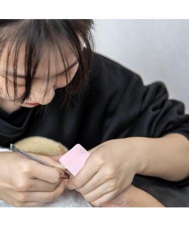 2 Boxes Disposable Nail Polish Remover Pads Heart Shape Nail Wipe Cotton Gel Nail Polish Removers Lint Nail Cleaning Patches Pink - Buy Online on GoSupps.com