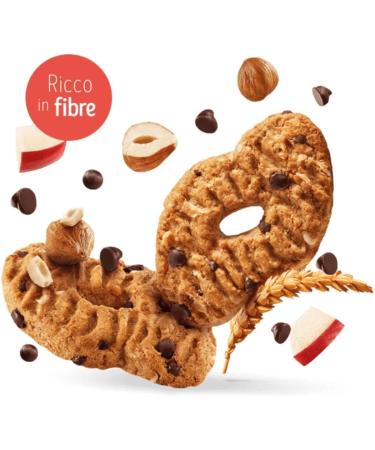  Italian Gourmet E.R. Misura Integrali Fibrextra Muesli Biscuits with Cereal Chocolate and Fruit Drops 100% Whole Wheat Flour Rich in Fibre 230 g Set of 12 - Buy Online on GoSupps.com