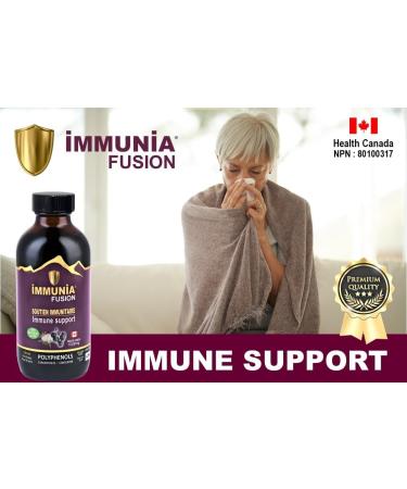 Immunia Fusion - Enhance Your Immune Support. A Powerful Formula Made with elderberries elderflowers and Blue Fruits Rich in polyphenols. A Concentrated antioxidant Formula. (3-Pack) 1 Count (Pack of 3) - Buy Online on GoSupps.com