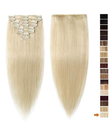 SEGO Hair Extensions - 100% Real Human Hair Clip-In Extensions (8 Pcs) - Thick Soft & Silky Smooth for Stunning Volume - Buy Online on GoSupps.com