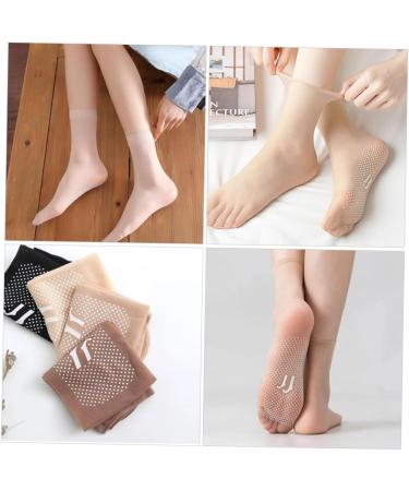 FRCOLOR 10 Pairs Transparent Ankle Socks for Women - Summer Women's Skimmer Shorts | Fashionable Elastic Mid-Tube Stockings - Buy Online on GoSupps.com