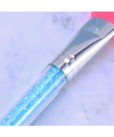 FOMIYES Silicone Brush Facial Brush Facial Brush Silicone Makeup Brush Cosmetic Applicator 14*4cm Blue - Buy Online on GoSupps.com