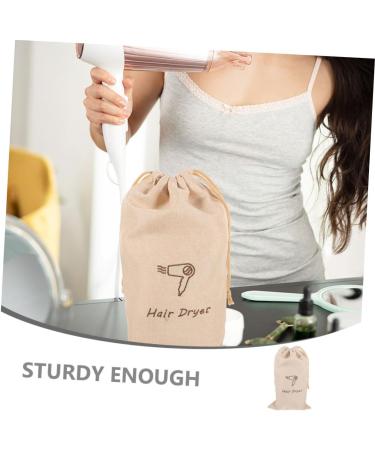 Hohopeti Hair Dryer Bag Duffle Bag for Travel Hair Blow Dryer Shoe Travel Bag Burlap Bag Jewelry Bag Hair Dryer - Buy Online on GoSupps.com