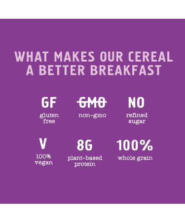 Seven Sundays Muesli - Blueberry Chia Buckwheat 12 oz. pouches 6 Count - Non-GMO Certified Gluten Free Hot or Cold Breakfast Muesli - Buy Online on GoSupps.com