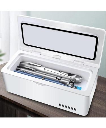 Medication Insulin Cooler Thermostat Portable Insulin Cooler Cooler Led Display for Diabetics Medication Cooler 1 battery