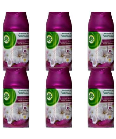 6x Air Wick Smooth Satin & Moon Lily refill for Freshmatic Max Refill - 250ml Smooth Satin & Moon Lily 1.5 l (1 pack)