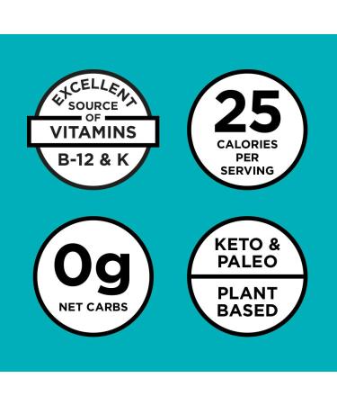 gimMe Organic Sea Salt Roasted Seaweed Sheets - Keto, Vegan & Gluten-Free Snack - 10 Pack (0.92 oz) - Healthy Iodine & Omega 3 Source - Buy Online on GoSupps.com