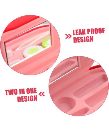 JECOMPRIS Double-Layer Glasses Case - Travel Accessory for Glasses & Contact Lenses | Stylish & Durable Storage Solution - Buy Online on GoSupps.com